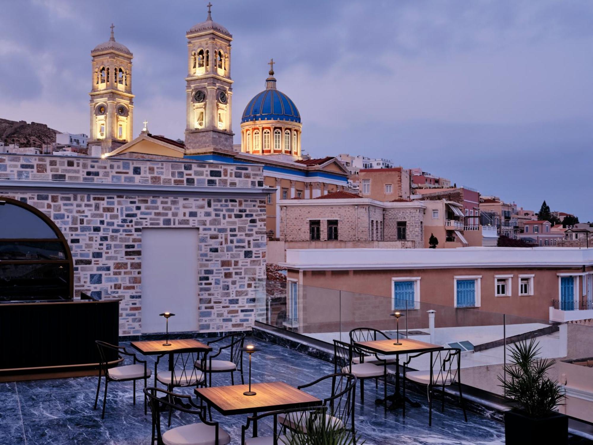 Argini Syros Hotel Ermoupoli Luaran gambar