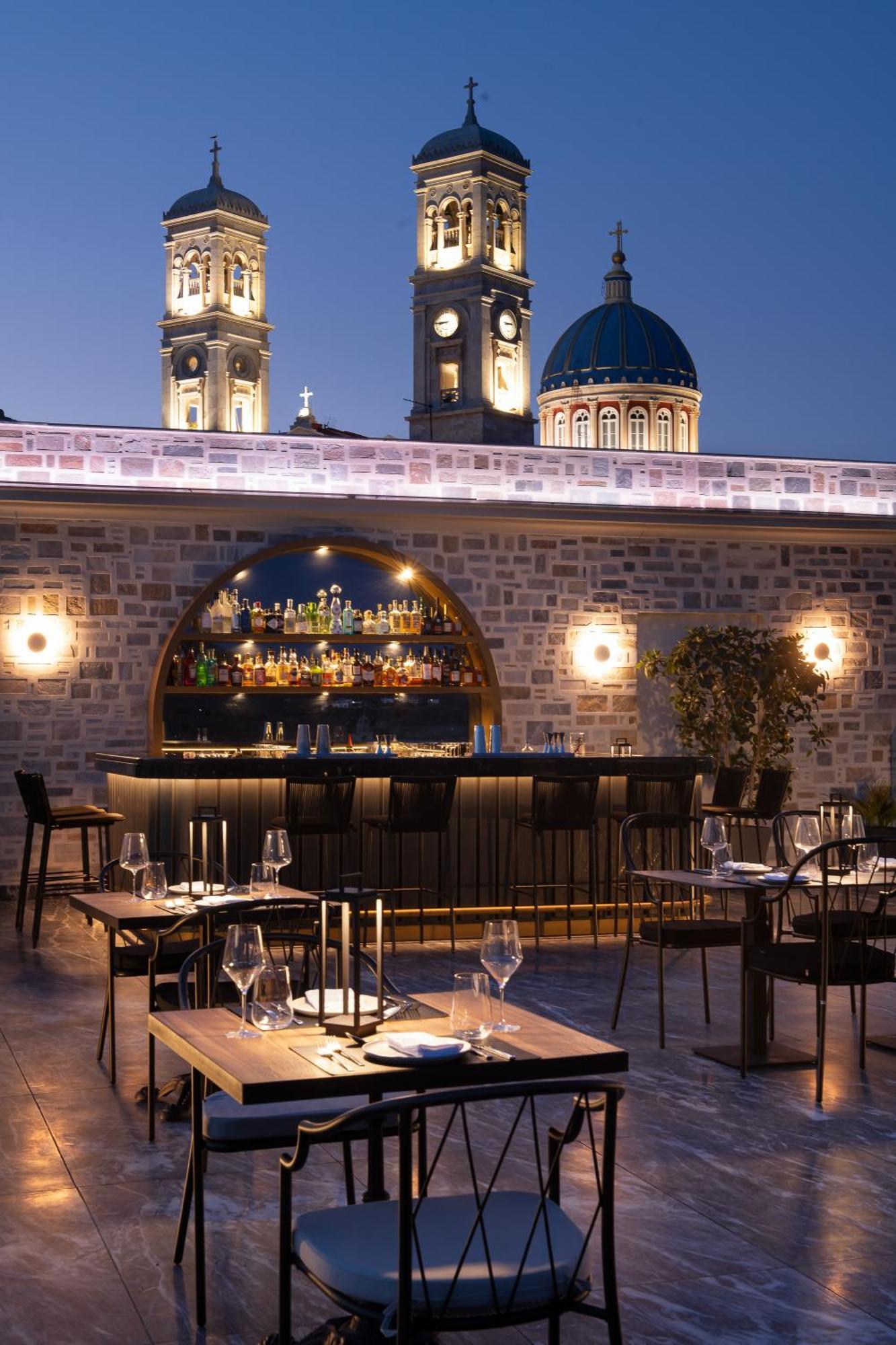 Argini Syros Hotel Ermoupoli Luaran gambar
